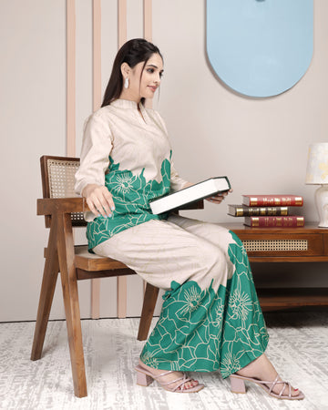 Blossom Horizon Co-ord Set For Women