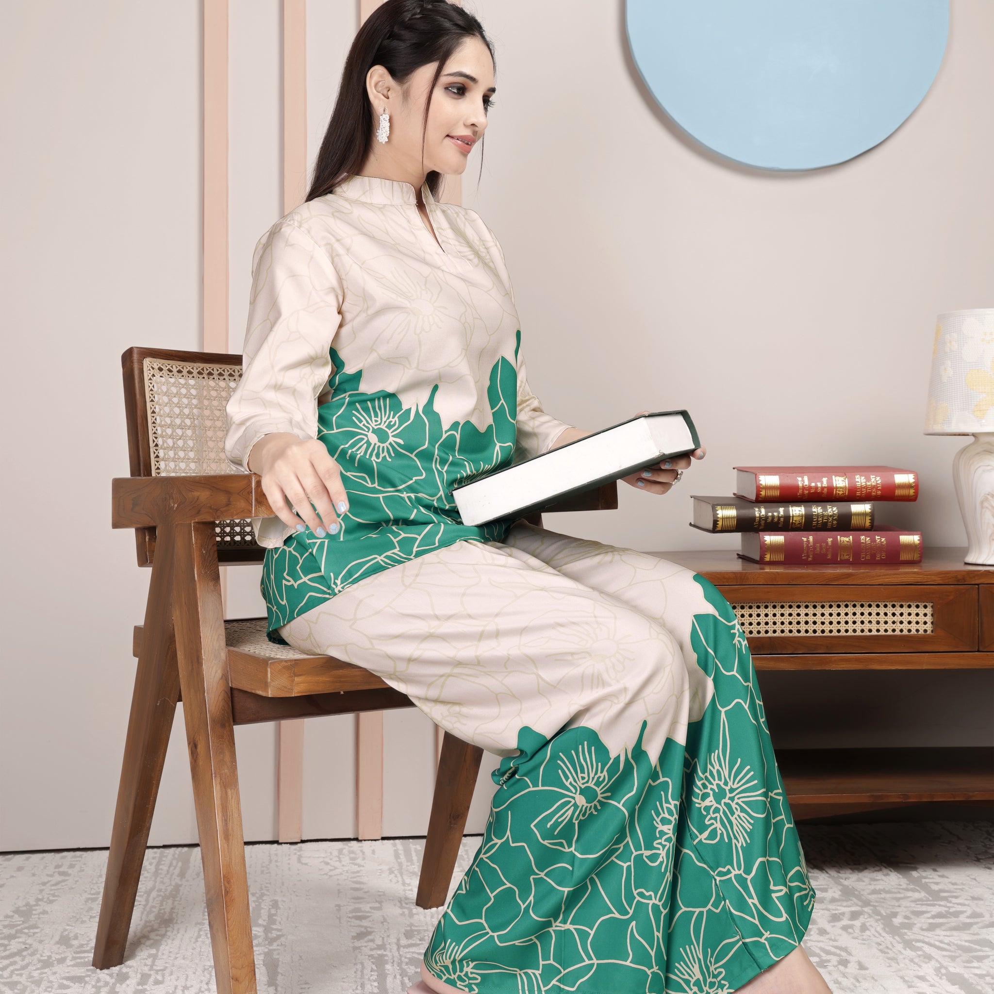 Blossom Horizon Co-ord Set For Women